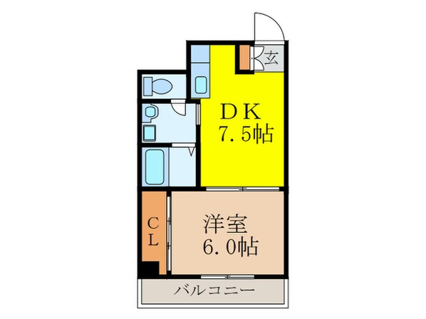 レクシア新大阪の物件間取画像